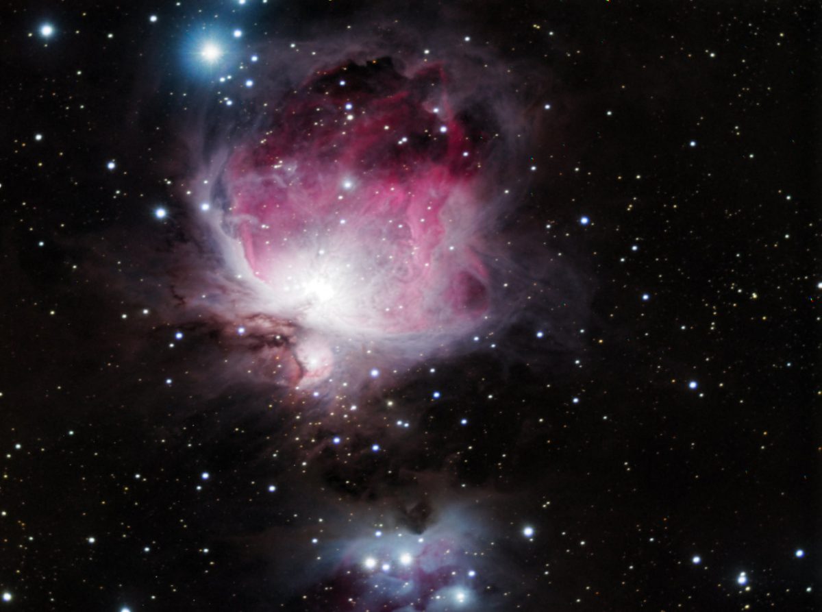 Orion Nebula Skywatcher 80ED and Atik314